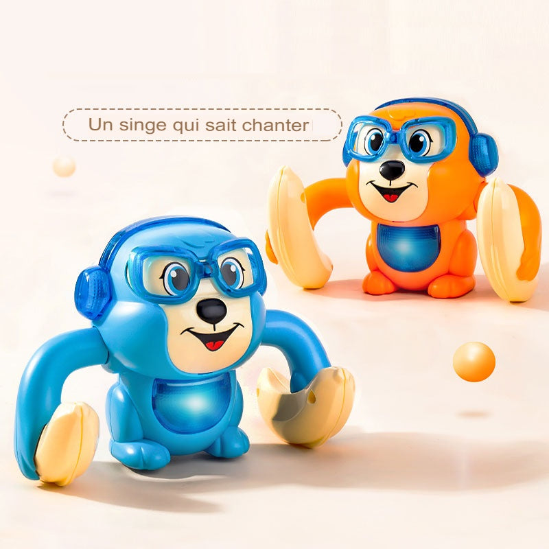 Jouet Musical de Singe Culbuteur pour Bébé