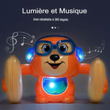 Jouet Musical de Singe Culbuteur pour Bébé