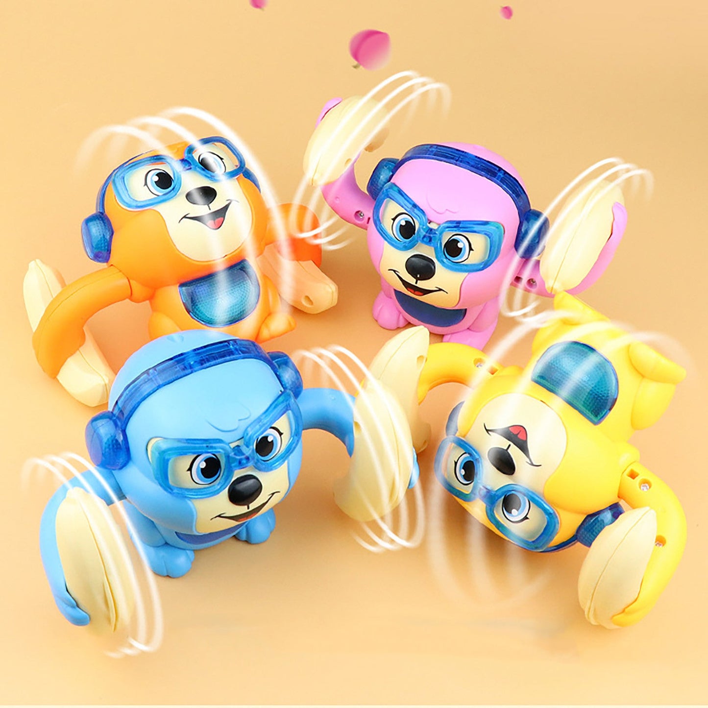 Jouet Musical de Singe Culbuteur pour Bébé