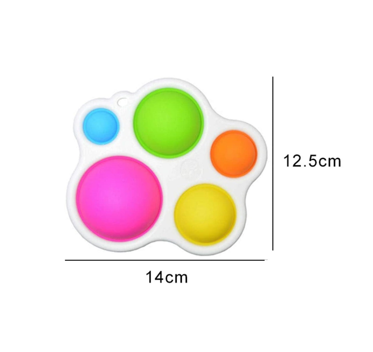 Giocattolo Sensoriale Montessori Push Pop