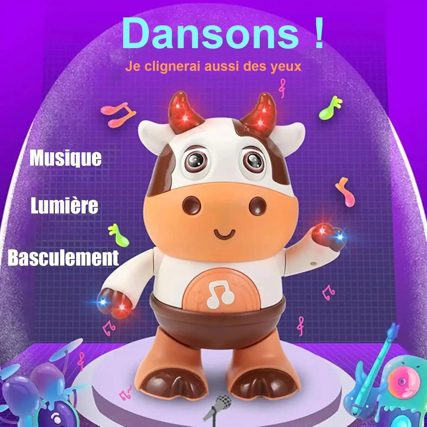 Mucca Ballerina Giocattolo