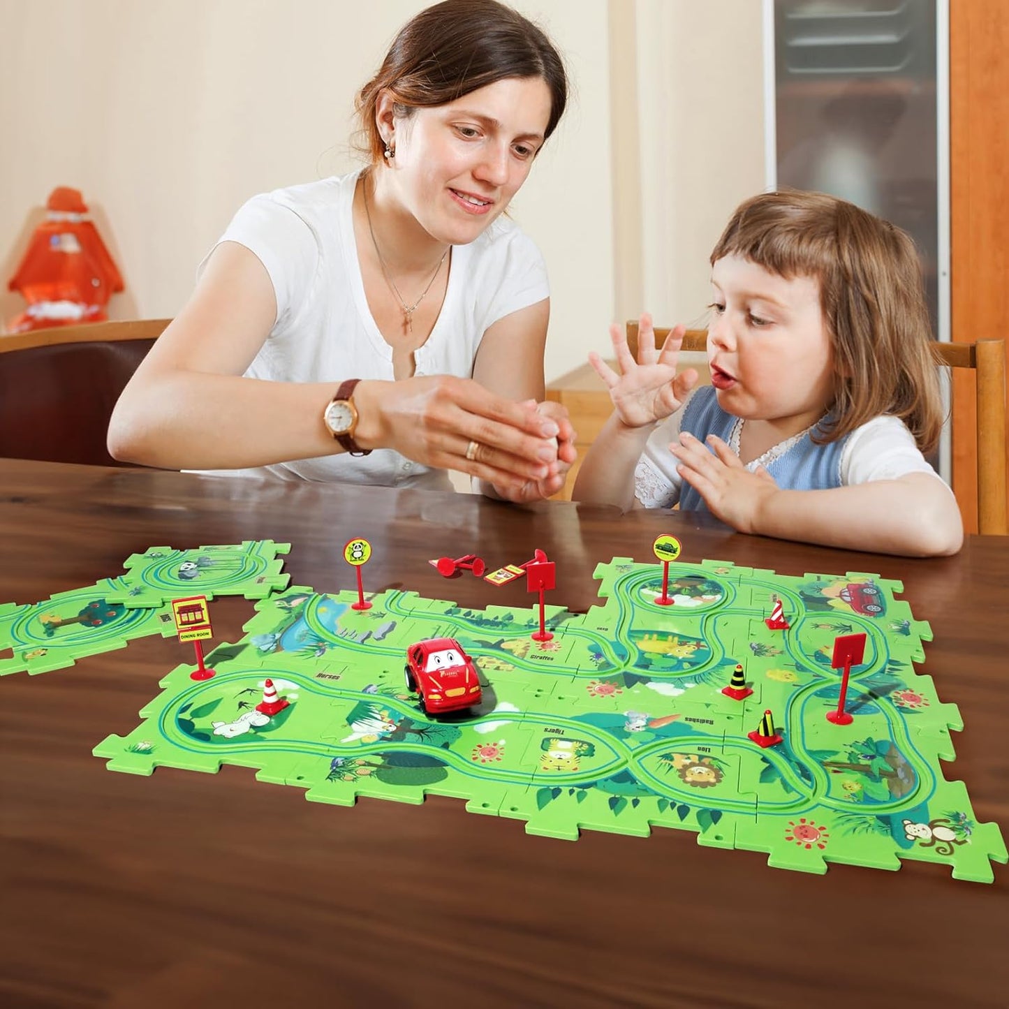 Pista Giocattolo a Puzzle per Bambini - FunPath