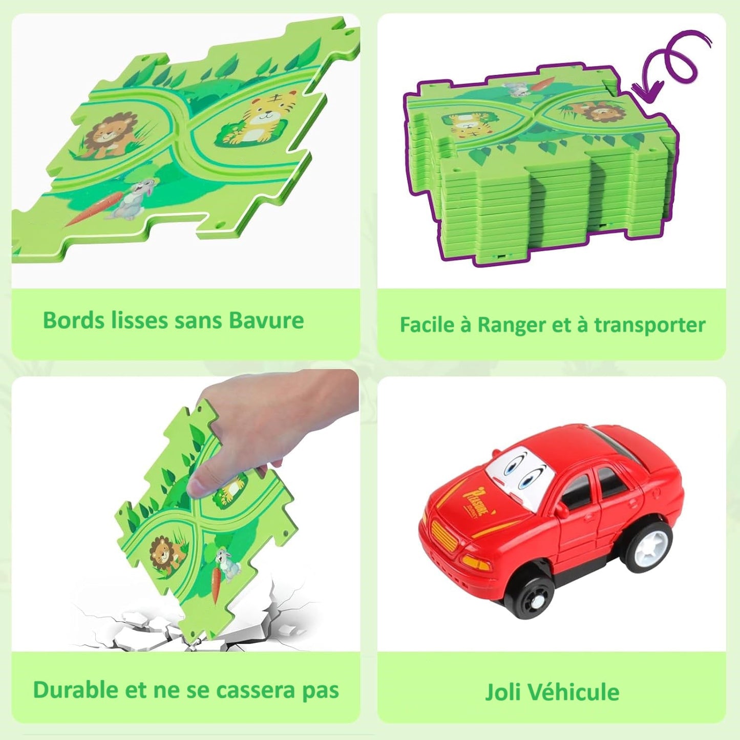 Pista Giocattolo a Puzzle per Bambini - FunPath