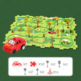 Pista Giocattolo a Puzzle per Bambini - FunPath