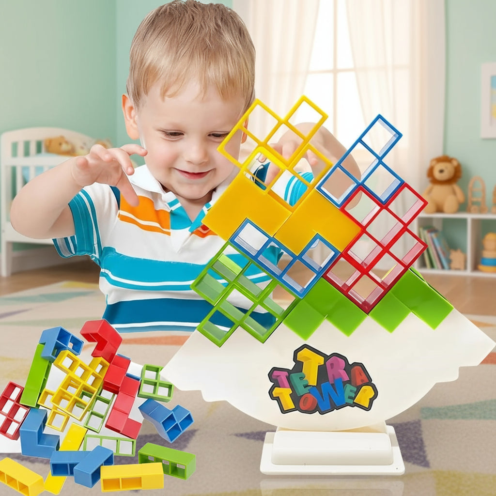 Giocattolo Rompicapo Torre Tetris per Bambini