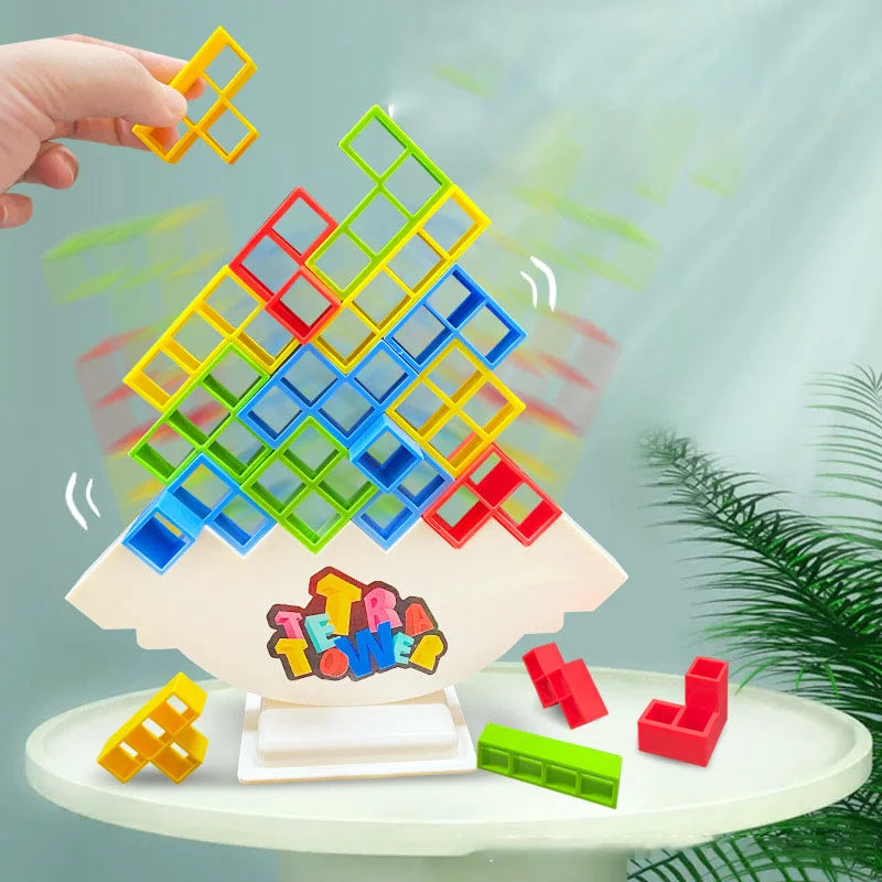 Giocattolo Rompicapo Torre Tetris per Bambini