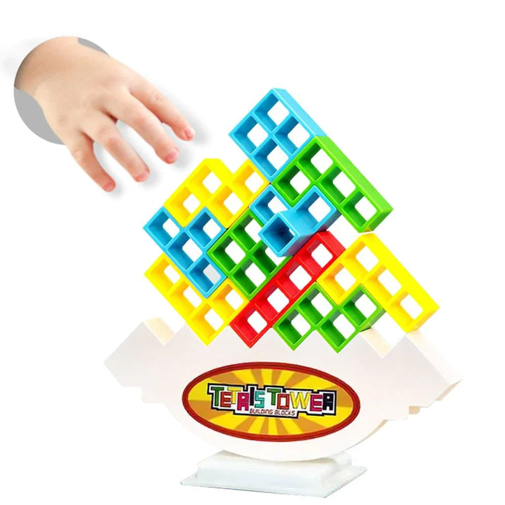 Giocattolo Rompicapo Torre Tetris per Bambini
