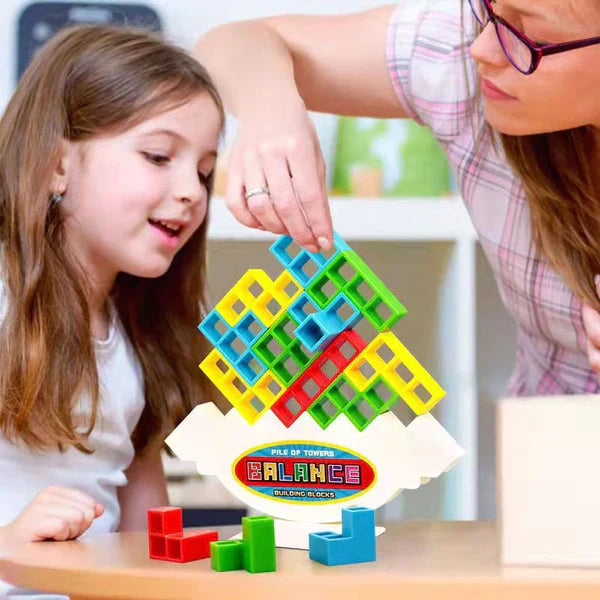Giocattolo Rompicapo Torre Tetris per Bambini