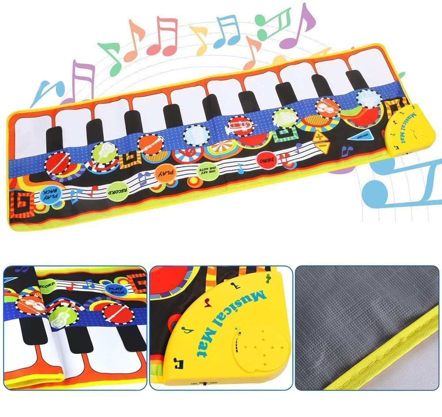 Tappeto Musicale Pianoforte Giocattolo per Bambini