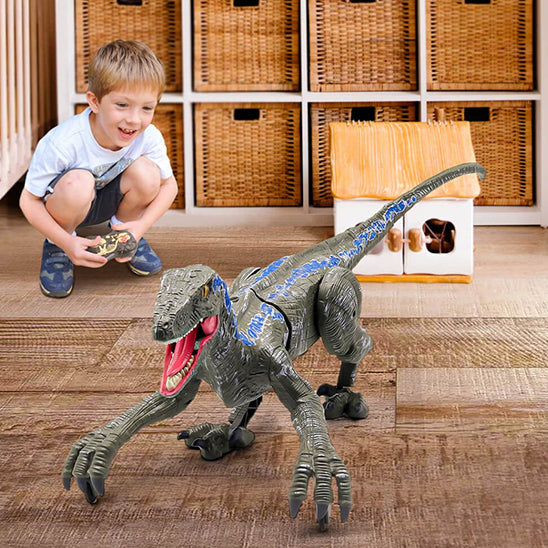 Remote control dinosaur toy