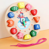 Horloge Montessori de Tri de Formes