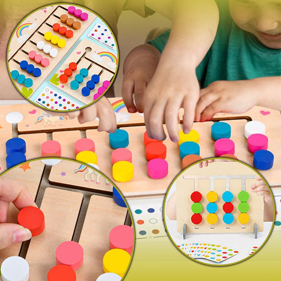 Gioco Didattico Puzzle Scorrevole di Colori: Stimola la Mente del Tuo Bambino