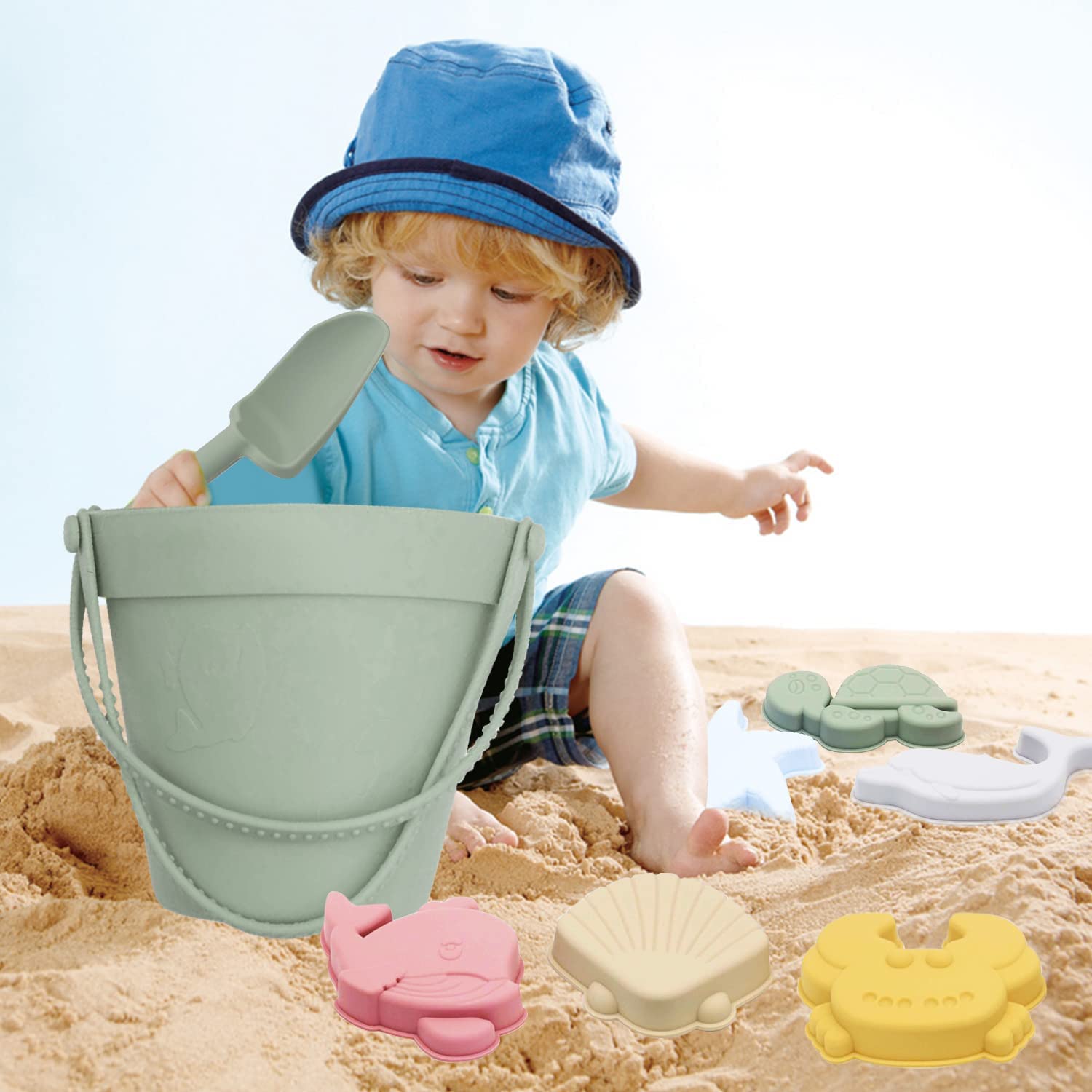 Kids' Beach Bucket Toys