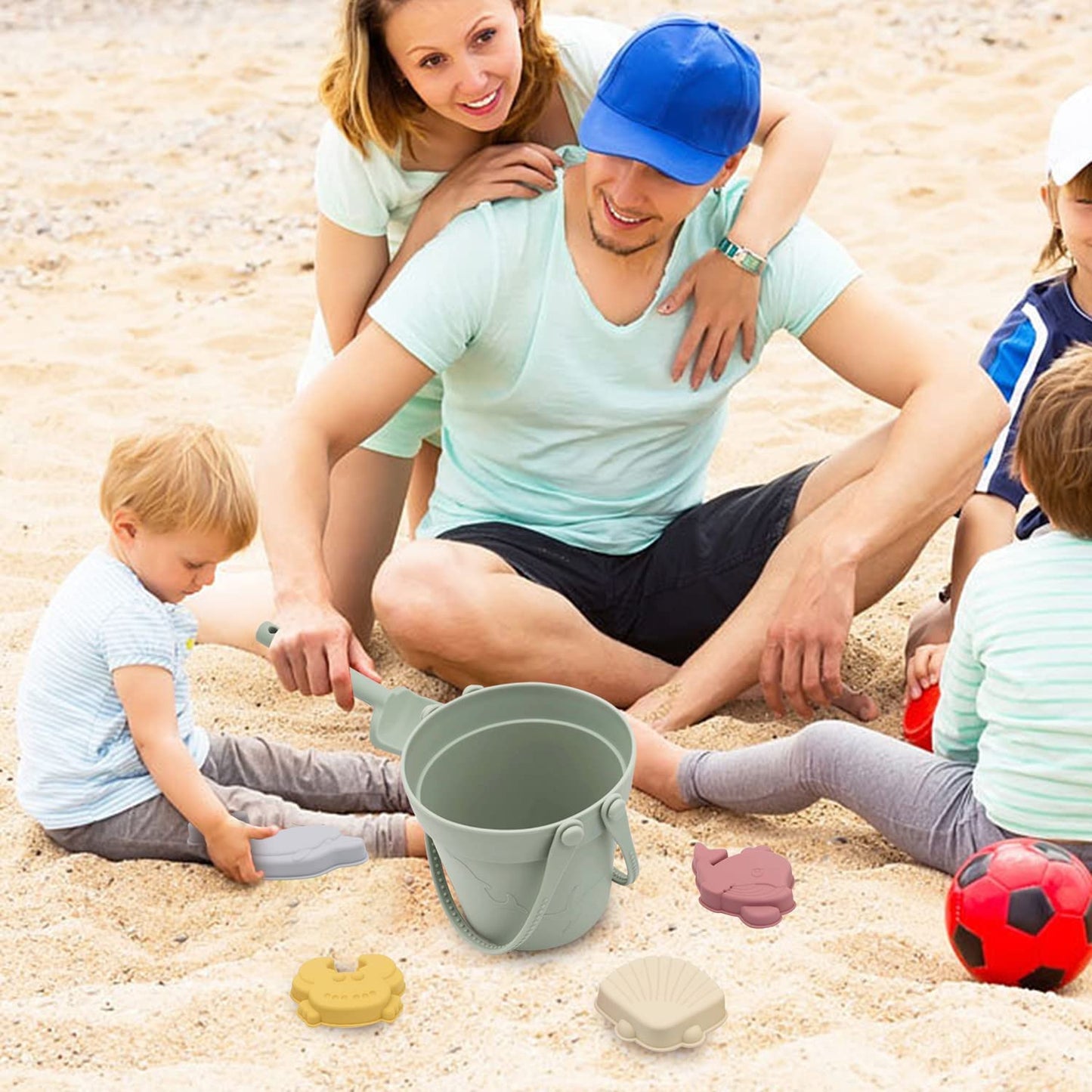 Kids' Beach Bucket Toys
