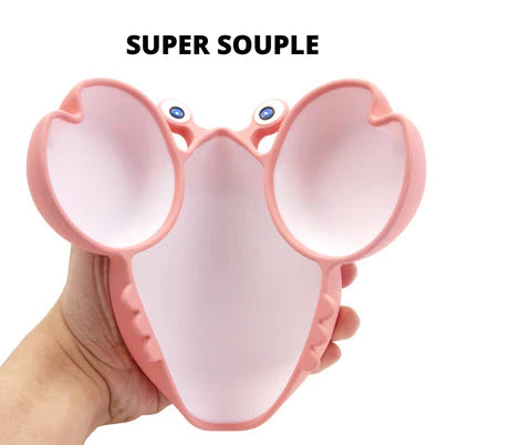 Kit Repas Bébé en Forme de Crabe