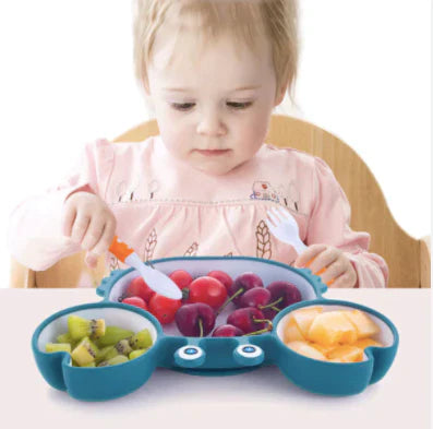 Kit Repas Bébé en Forme de Crabe