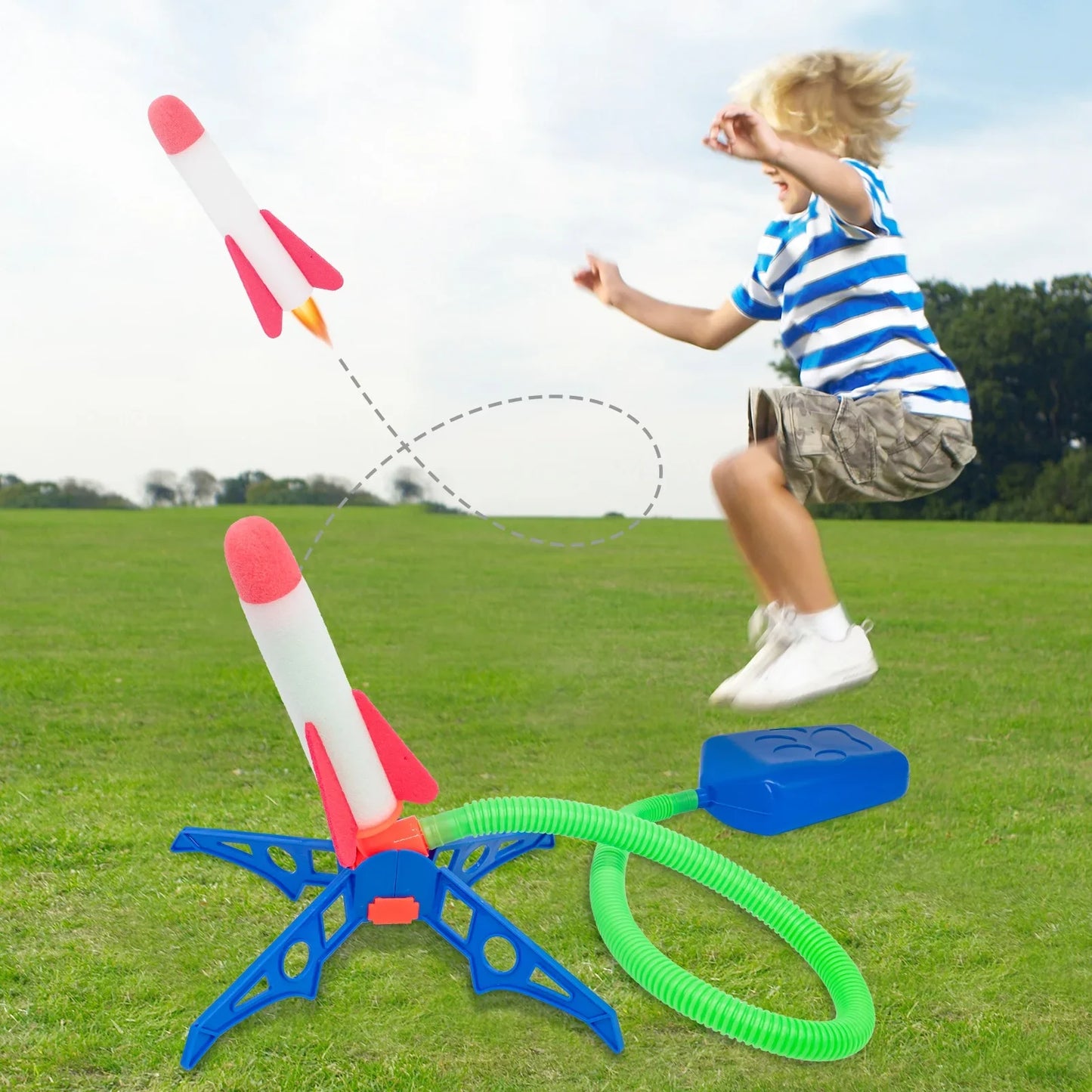 Kids Air Rocket Launcher