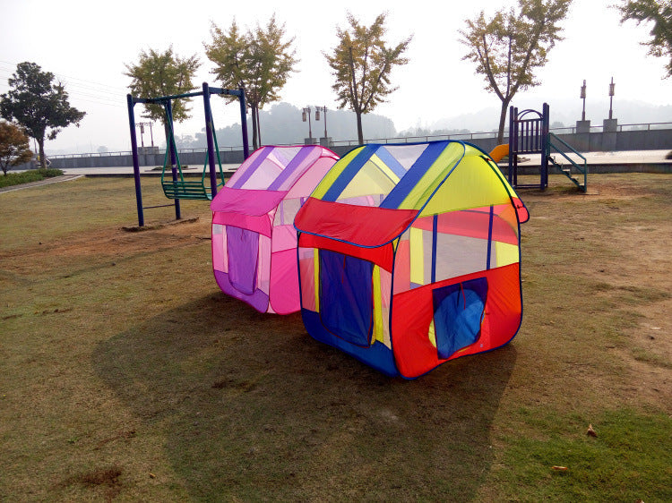 Tente Maison de Jeu Extérieure EnchantedGarden™ Grande (Convient à 5 Enfants avec Filet Anti-Moustiques)