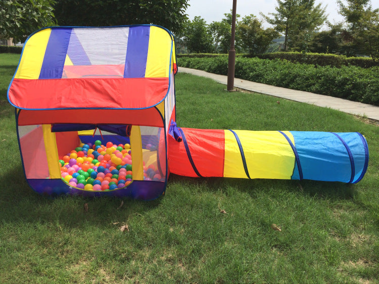 Tente Maison de Jeu Extérieure EnchantedGarden™ Grande (Convient à 5 Enfants avec Filet Anti-Moustiques)