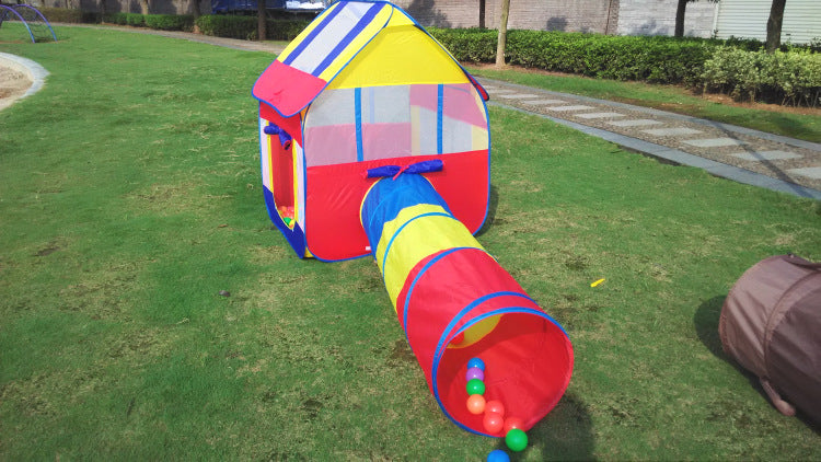 Tente Maison de Jeu Extérieure EnchantedGarden™ Grande (Convient à 5 Enfants avec Filet Anti-Moustiques)