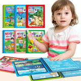 Set di 5 libri da colorare magici ad acqua