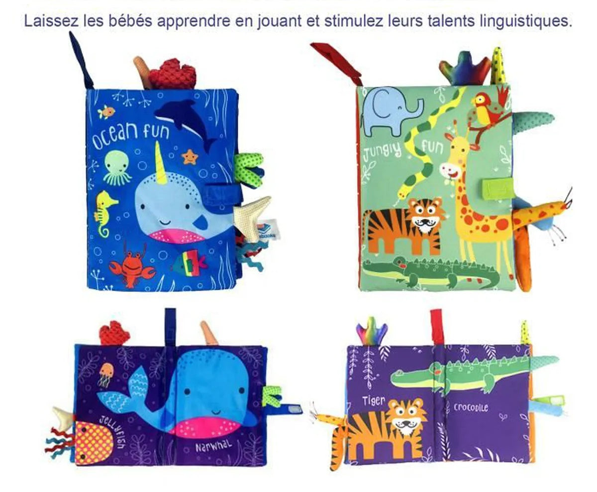 Baby English Learning Cloth Book