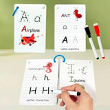Erasable Letters & Numbers Booklet - TracéFacile™