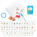 Erasable Letters & Numbers Booklet - TracéFacile™