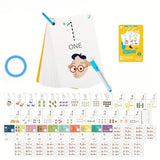 Erasable Letters & Numbers Booklet - TracéFacile™