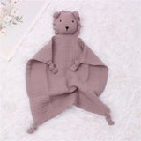 Lullaby Lion™ Coperta di sicurezza in mussola (Doudou in cotone biologico)