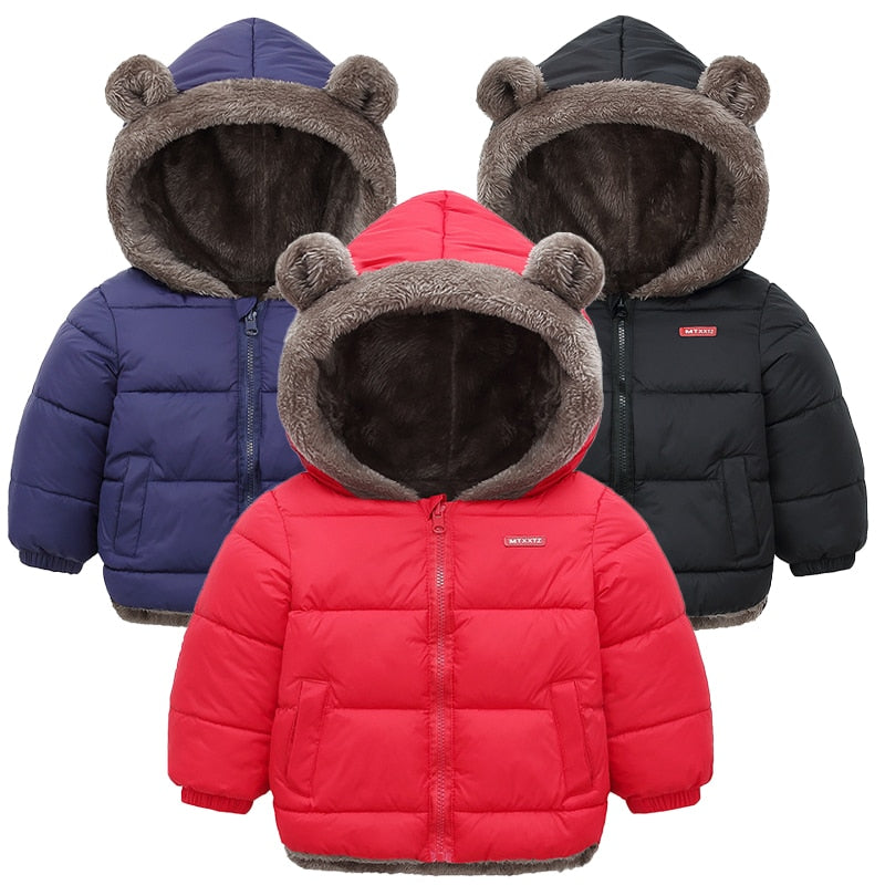 Reversible Puffer Jacket for Kids and Babies