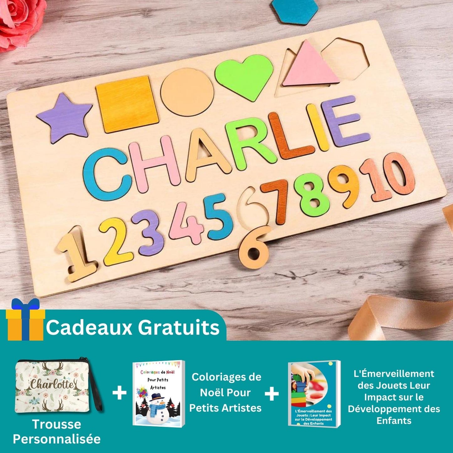 Personalized Wooden Name Puzzle