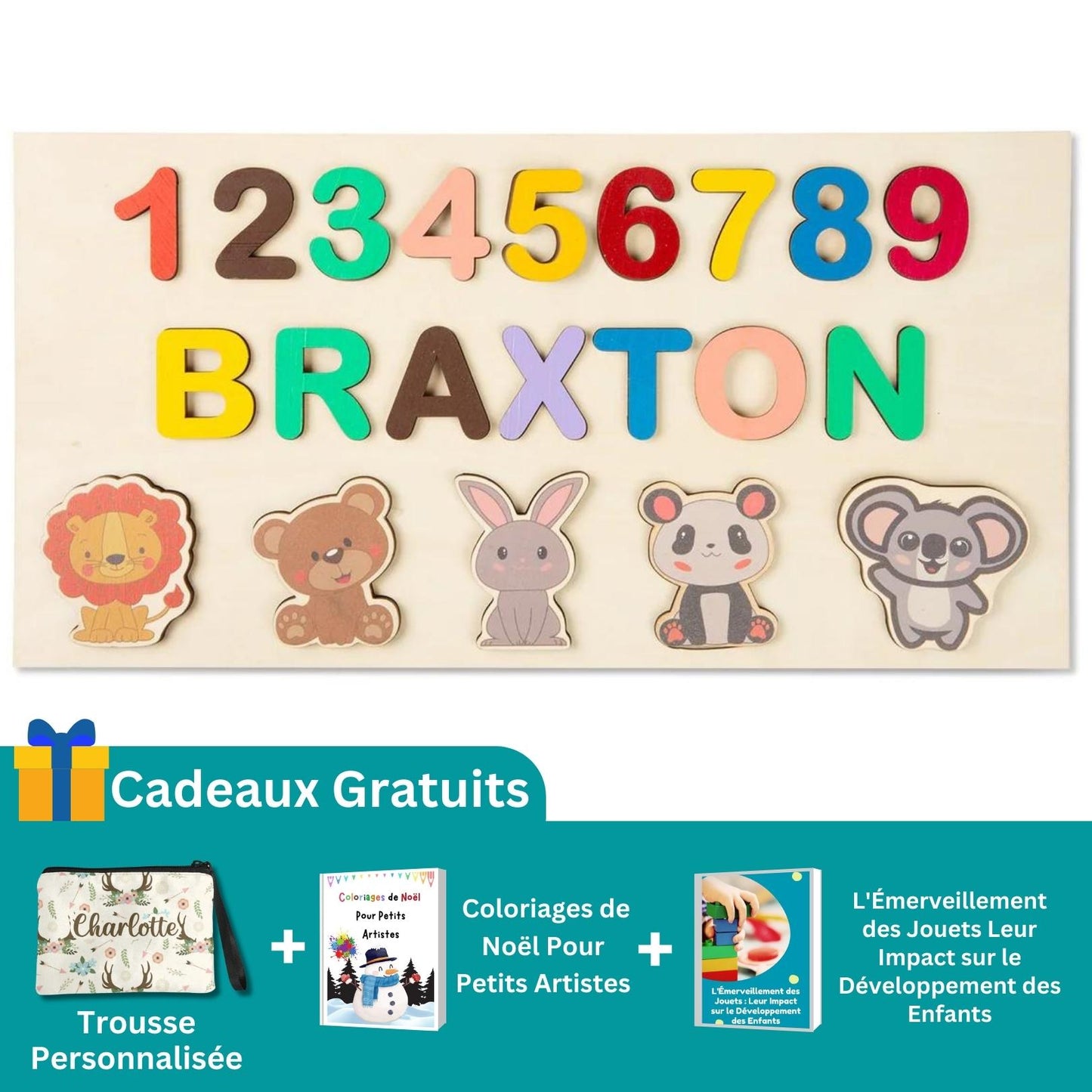 Personalized Wooden Name Puzzle