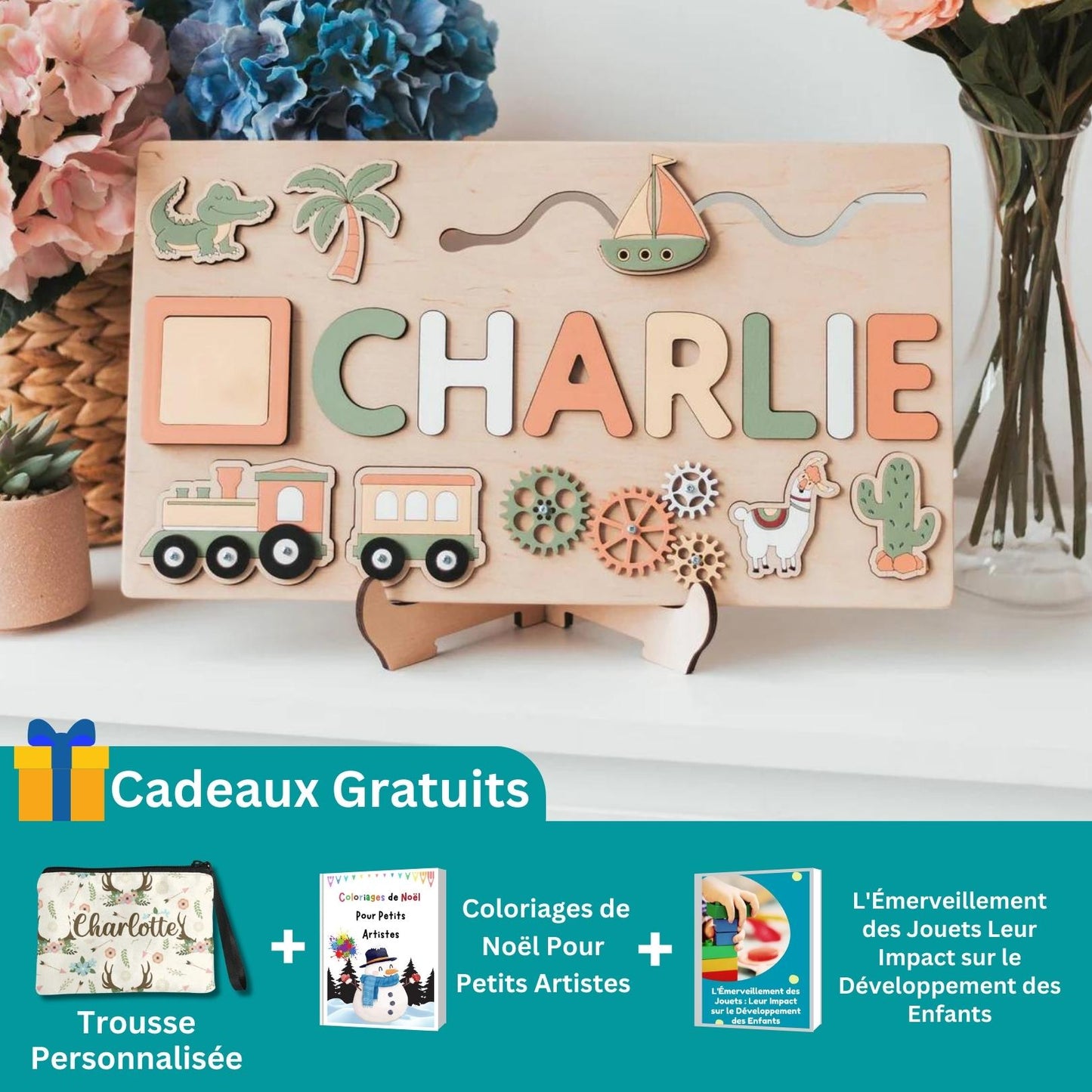 Personalized Wooden Name Puzzle