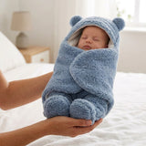Nid d'ange Bébé - Couverture Polaire Ourson Hiver