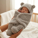 Nid d'ange Bébé - Couverture Polaire Ourson Hiver