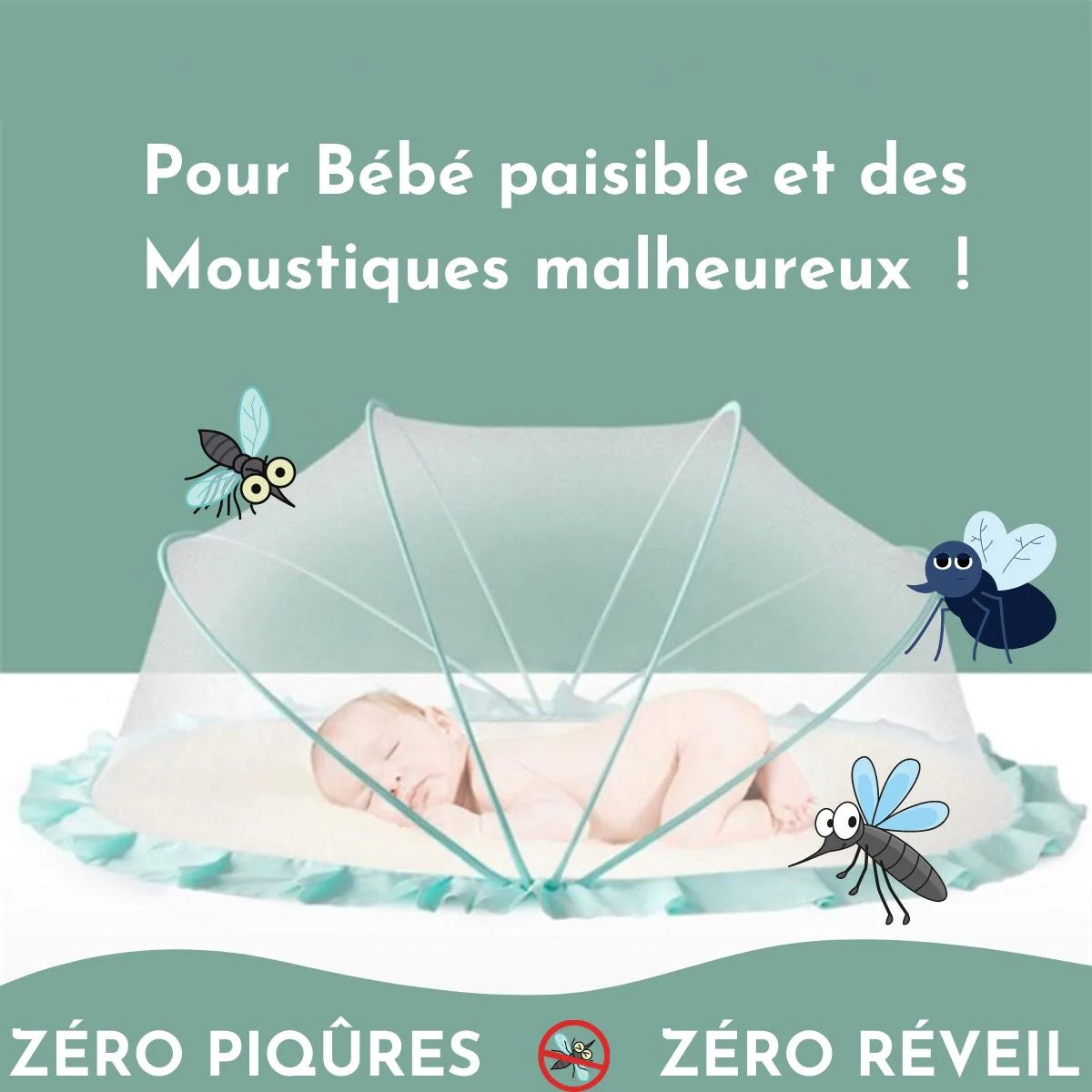 Moustiquaire Lit pour Bébé