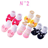 Paires de chaussettes pour bébé (Lot de 5)