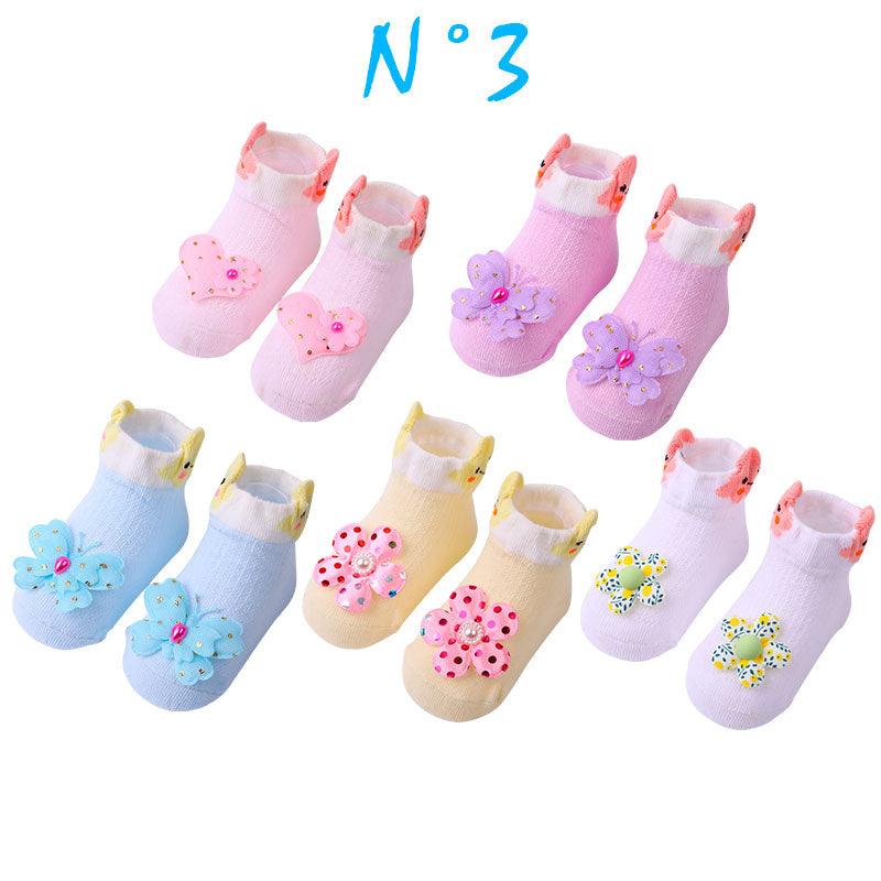 Paires de chaussettes pour bébé (Lot de 5)