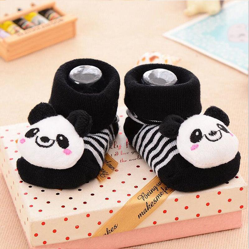Paire de chaussette petit panda pour bébé