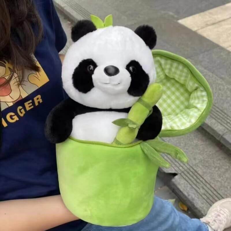 PandaPal™ Peluche Panda Ultra Morbida in Bambù (Cuscino Coccolone)