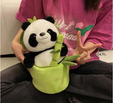 PandaPal™ Peluche Panda Ultra Morbida in Bambù (Cuscino Coccolone)