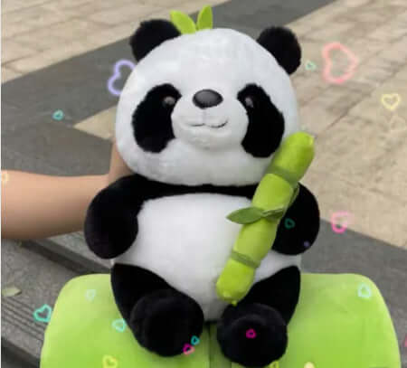 PandaPal™ Peluche Panda Ultra Morbida in Bambù (Cuscino Coccolone)