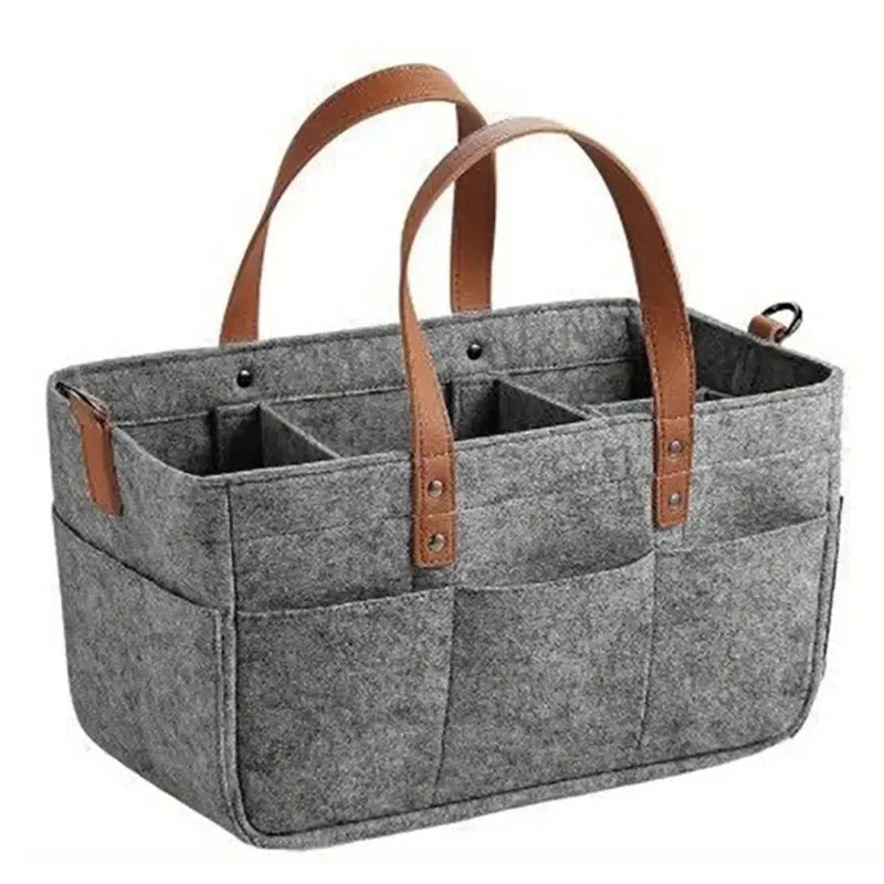 Organizzatore 5 in 1 - Borsa per pannolini - Contenitore per giocattoli - Borsa da viaggio - Borsa della spesa, Cesto da picnic