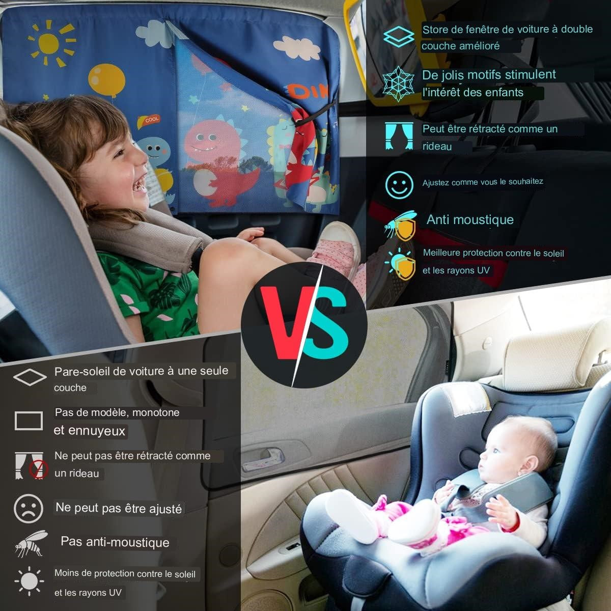 Parasole per Auto per Bambini | SunSafe