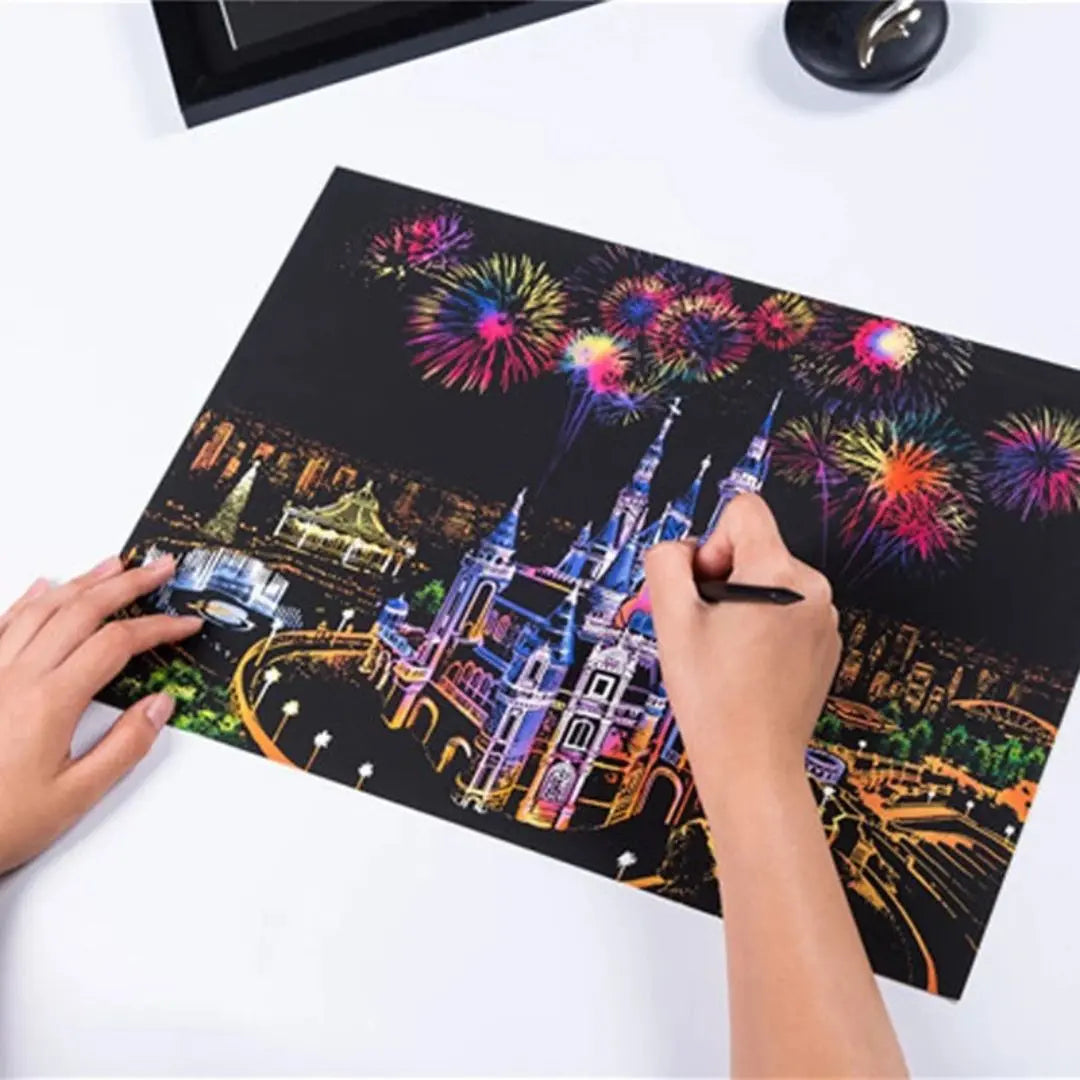 Coloriage Magico Scratch Fai-Da-Te - ZenScratch™