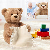 Peluche Ours | Peekabear™ qui joue à Cache-Cache