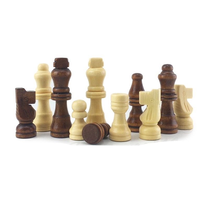 Pièces d'échecs en Bois Staunton