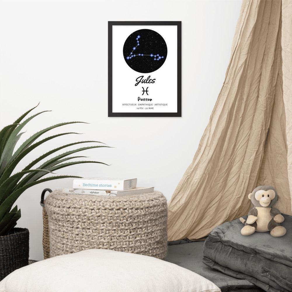 Tableau personnalisé Signe Astrologique