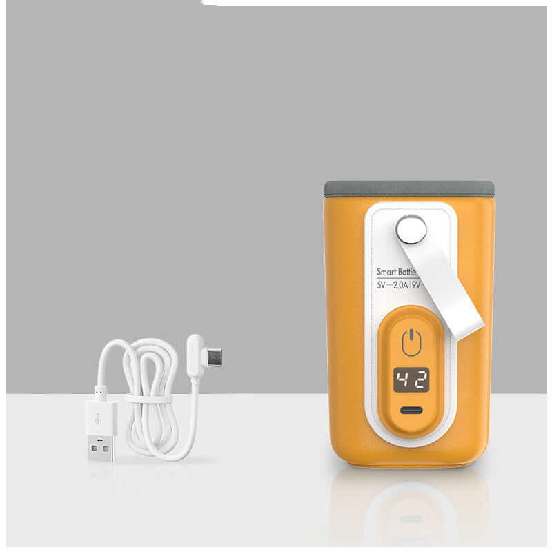 Manchon Chauffe-Biberon Portable USB (Chauffe-lait de Voyage)